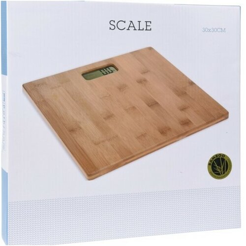 Bamboo scale személyi mérleg, 30 x 30 cm termék 2. képe