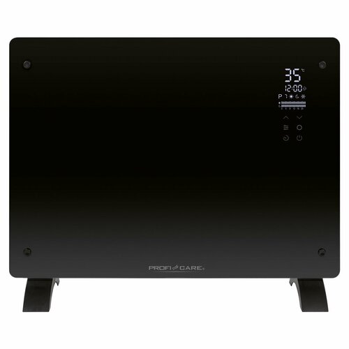 ProfiCare GKH 3118 üveg konvektor 1500 W, fekete