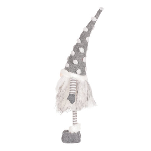 Dekoracja materiałowa Krasnal z oświetleniem LED II, 50 cm