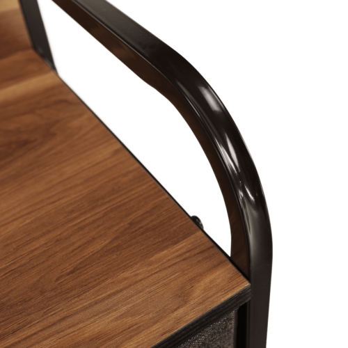 Comoda cu sertare din material textil HAZEL TIP 4,maro