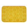 Domarex Dywanik z pianki z pamięcią Honeycomb, żółty, 38 x 58 cm