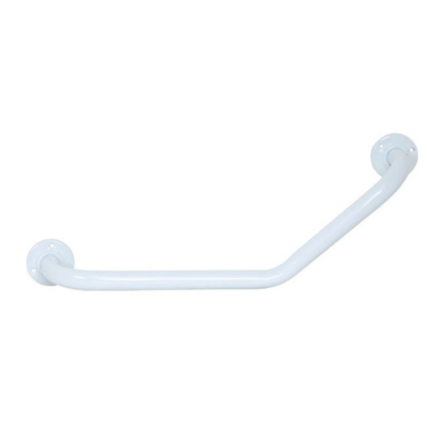 Spirella Mâner unghiular pentru baie SAFE, alb, 54,2 x 13,5 x 10 cm