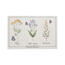 Prelagajna Summer flowers Tansy, 45 x 30 cm,komplet 4 kosov