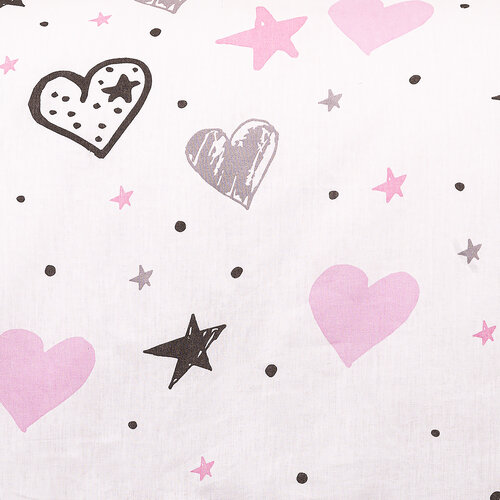 Lenjerie de pat din bumbac 4Home Little heart, 140x 200 cm, 70 x 90 cm