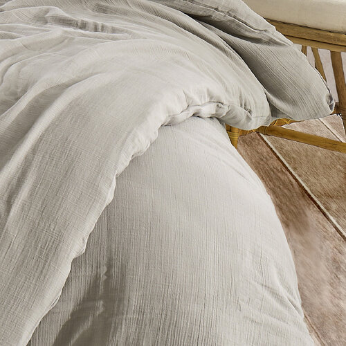 4Home Muslin posteljnina Sand, 220 x 200 cm, 2 kos 70 x 90 cm