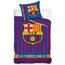 Bavlněné povlečení FC Barcelona Stripes, 140 x 200 cm, 70 x 80 cm