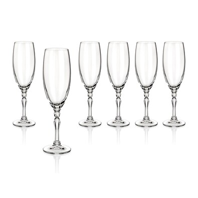 Banquet Crystal Kieliszki do szampana Lucille, 190 ml, 6 szt.
