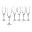 Banquet Crystal Kieliszki do szampana Lucille, 190 ml, 6 szt.