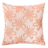 Veba Față de pernă din damasc Geon Art Floare roz pudră, 40 x 40 cm