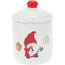 Doză ceramică cu capac Spiriduș de Crăciun