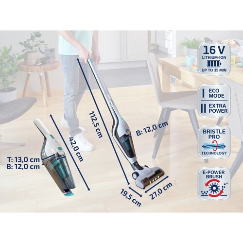 Aspirator fără fir Leifheit Rotaro PowerVac 2in1(16 V)