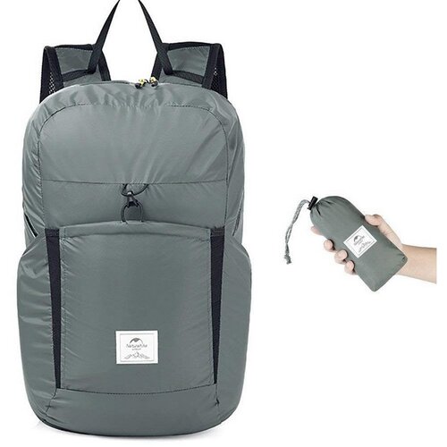 Naturehike Faltbarer Reiserucksack 22 l, grau