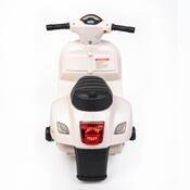 Baby Mix Dětská elektrická motorka Vespa, bílá