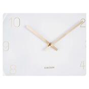 Karlsson 5788WH dizajnové nástenné hodiny, pr. 30 cm