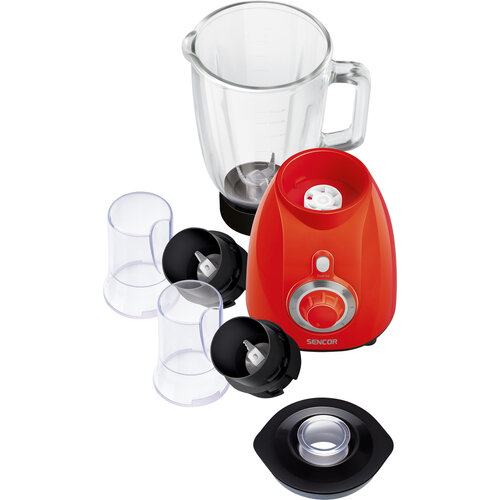 Sencor SBL 5372RD blender kielichowy, czerwony