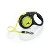 Flexi Samonavíjecí vodítko New Neon M, 5 m, 25 kg,rumena