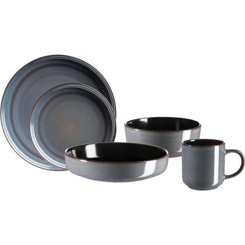 Mäser 10-teiliges Geschirr-Set ALENIA, Blaublau  ,