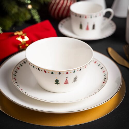 Altom Porcelanska skleda Modern Tree 14 cm, 620 ml