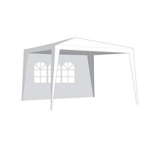 Ściany boczne do pawilonu ogrodowego z oknem2,95 x 1,9 m Ściany boczne do pawilonu ogrodowego z oknem2,95 x 1,9 m