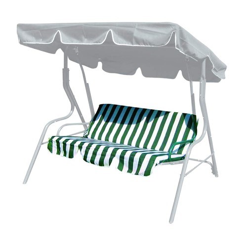 Párna hintaágyhoz Stripy, zöld csíkos