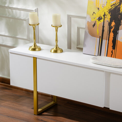 TV-Lowboard Serenity White