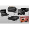 Walcowy grill zamykany, czarny
