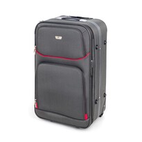 Pretty UP Cestovní textilní kufr TEX28 L, šedá