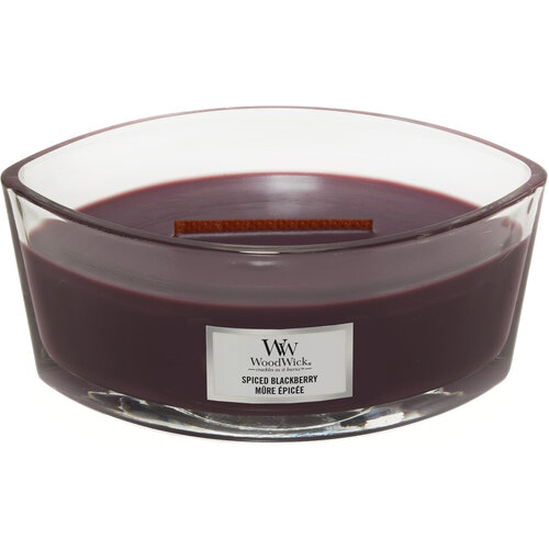 Lumânare parfumată WoodWick Spiced Blackberry, 453 g