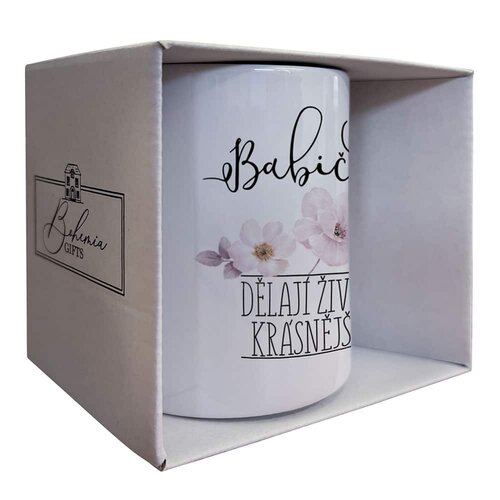 Bohemia Gifts Kubek ceramiczny - Dla babci, 350 ml