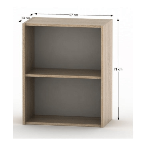 Biblioteczka TEMPO ASISTENT 010, dąb sonoma