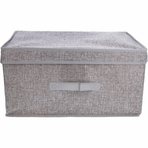 Skládací úložný box s odklopným víkem 44 × 33 × 22 cm