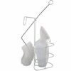 Urinbehälter mit Halter und Bürste, weiblich