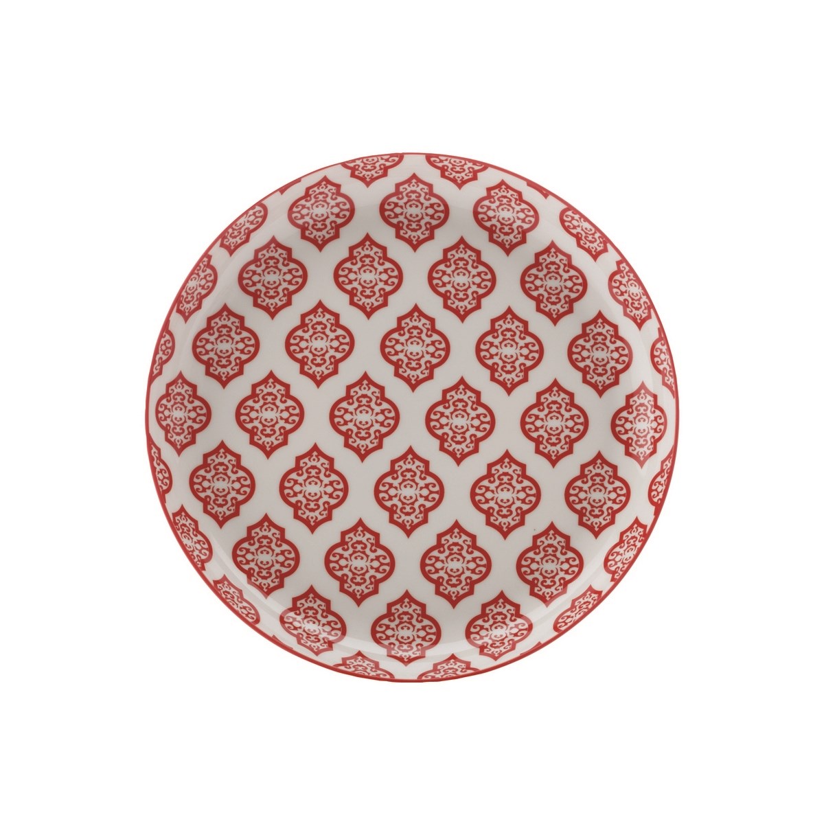 Maxwell&Williams Mělký talíř Alcazar Red Circ 23 cm červený