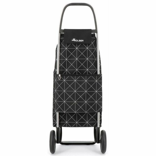 Rolser Bevásárlótáska kerekeken I-Max Star 2 ,fekete-fehér