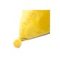 Domarex Polštář pyramida Trevi Velvet žlutá, 40 x 40 x 40 cm