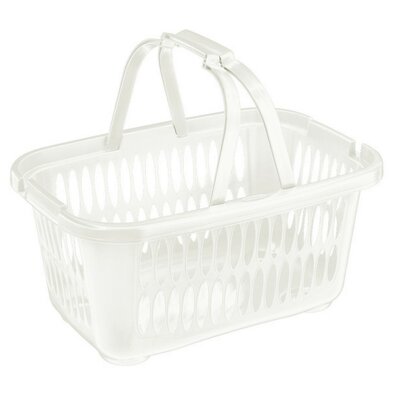 Tontarelli COVER LINE tiszta ruháknak szánt kosárfogantyúval  19,4 l, fehér