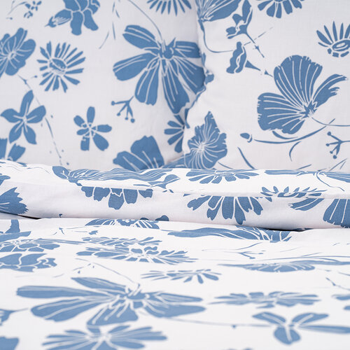 4Home Blue Meadow pamut ágyneműhuzat, 140 x 200 cm, 70 x 90 cm