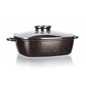Banquet Pekáč s nepřilnavým povrchem PREMIUM  Dark Brown 28 x 28 x 8 cm