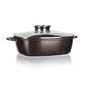 Tavă cu suprafața antiaderentă Banquet PREMIUM Dark Brown 28 x 28 x 8 cm