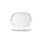 Altom Opalglas Servierplatte White Harmony 30 x 22,5 cm