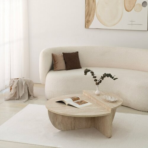Konferenční stolek Podium Travertine