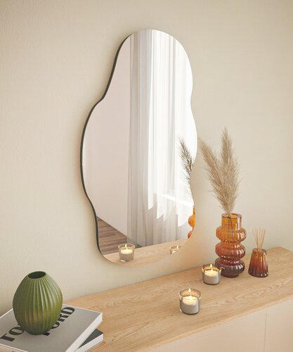 Zrcadlo Baby Black 40 x 72 cm