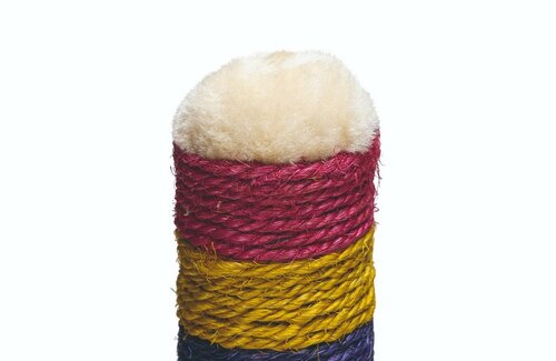 Beeztees Škrabadlo Anja dúhové, 30 x 30 x 45 cm