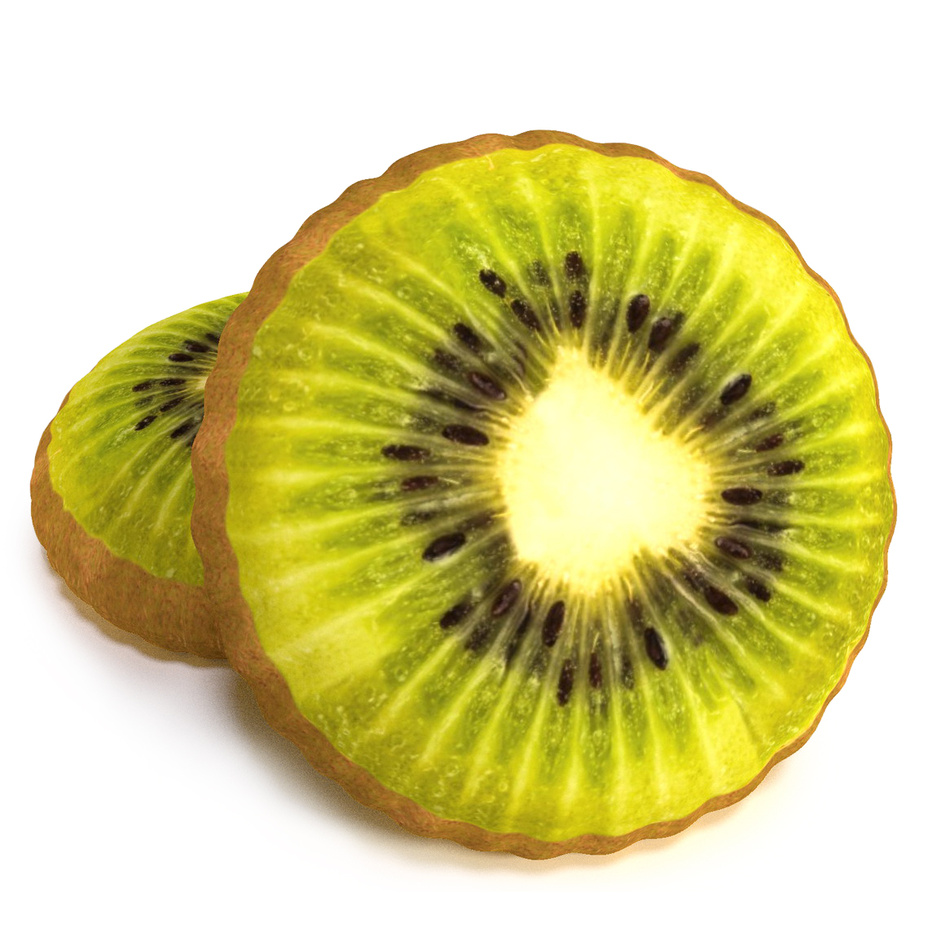 TipTrade Tvarovaný 3D vankúšik Kiwi, 34 cm