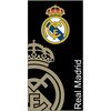 Osuška Real Madrid černá, 75 x 150 cm