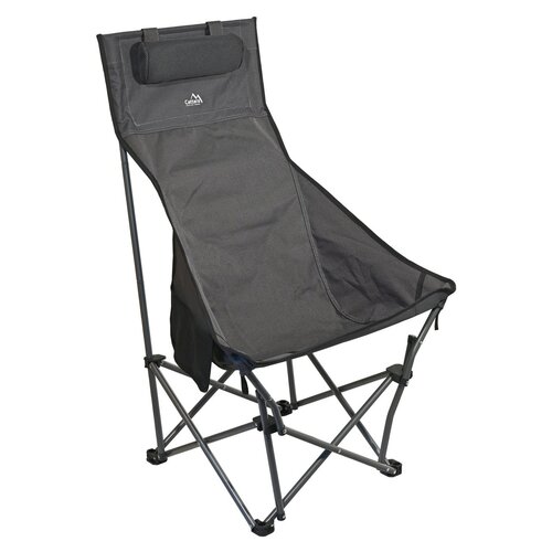 Cattara 13467 Scaun pliant de camping Merit Foldi, negru