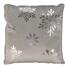 Kissen Snowflake Grau, 40 x 40 cm