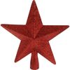 Christbaumschmuck Stern Oliveri Rot, 19 x 5 cm