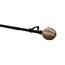 Rozciągalny zestaw 16/19 mm Theta czarny matowy,120–210 cm
