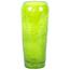 Váza sklenená zelená 8 x 19 cm